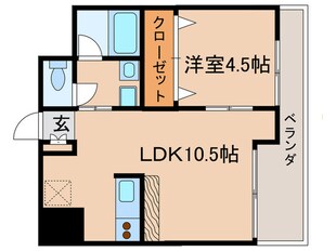 サンテラス中川の物件間取画像